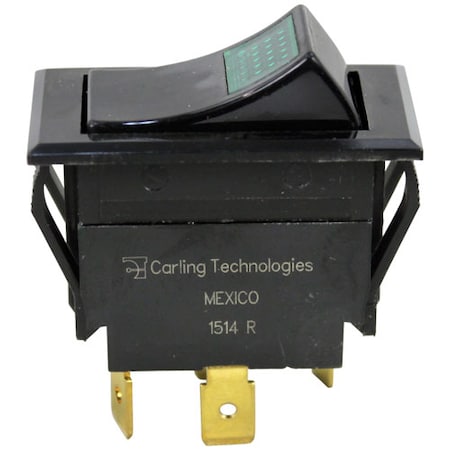 Groen Rocker Switch 7/8 X 1-1/2 Spdt 87951